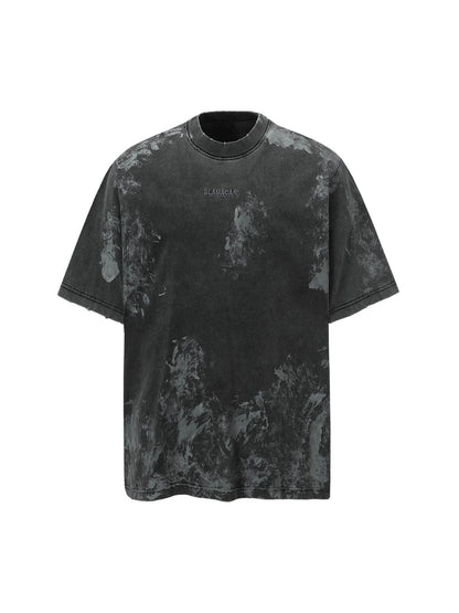 Washed Tie-Dye Short Sleeve T-Shirt