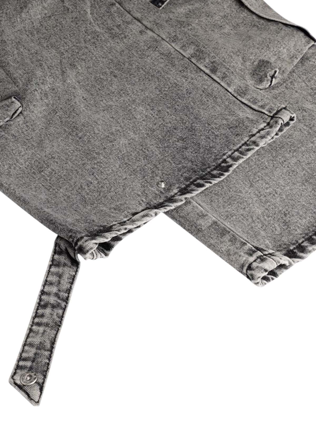 Jean cargo délavé multi-poches Thesupermade