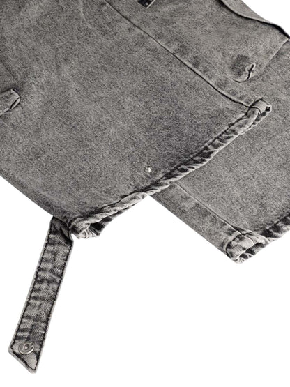 Jean cargo délavé multi-poches Thesupermade