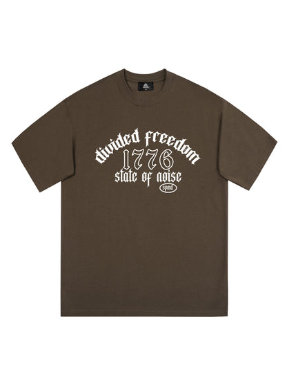Original 1776 Lettering Print T-shirt
