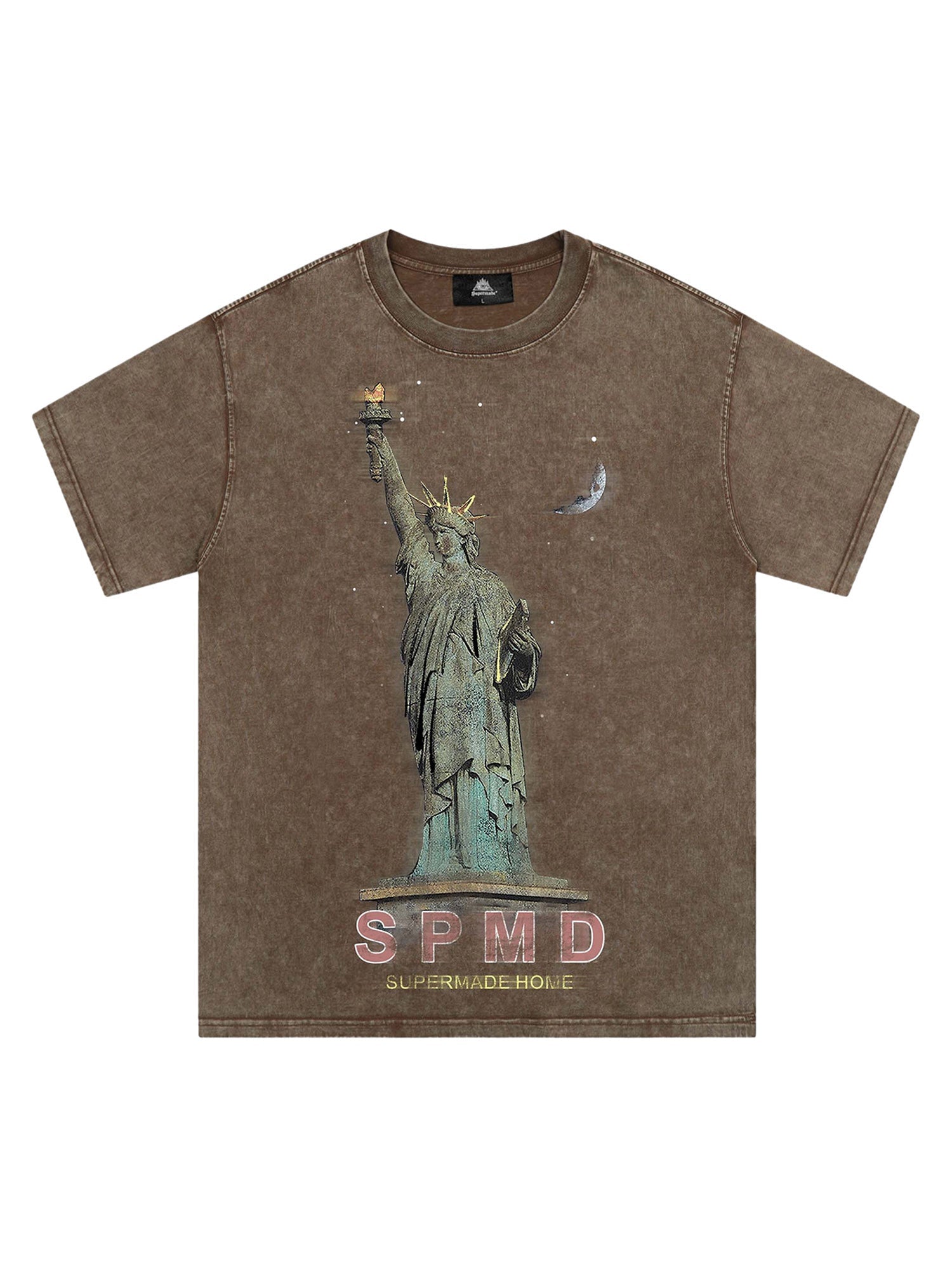 Thesupermade Statue Of Liberty Vintage T-shirt - 2132