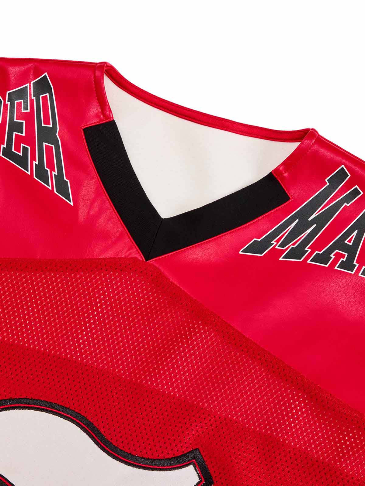 Original "SUPER 7" V-Neck Jersey T-SHIRT