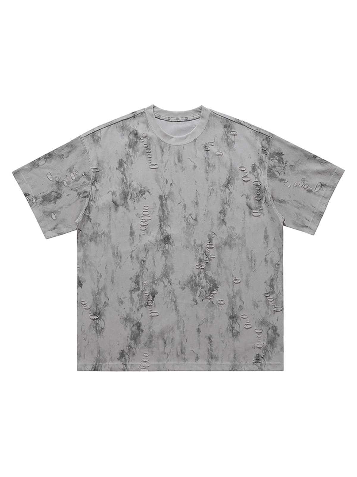 Ripped Tie-Dye T-Shirt