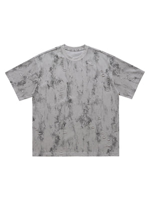 Ripped Tie-Dye T-Shirt