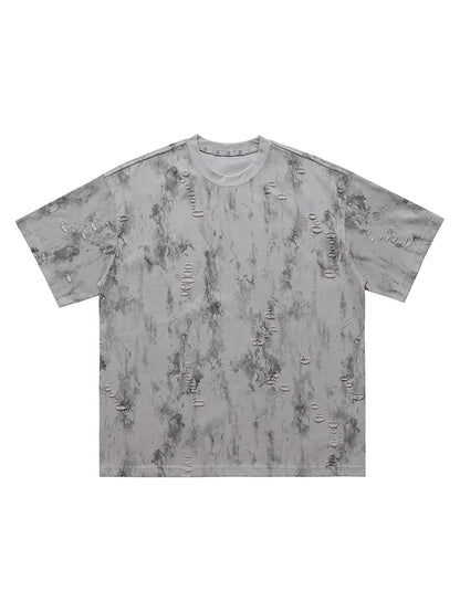 Ripped Tie-Dye T-Shirt