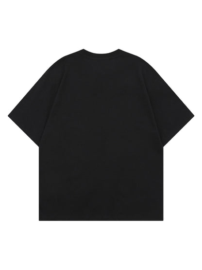 Oversized Letter Graphic T-Shirt