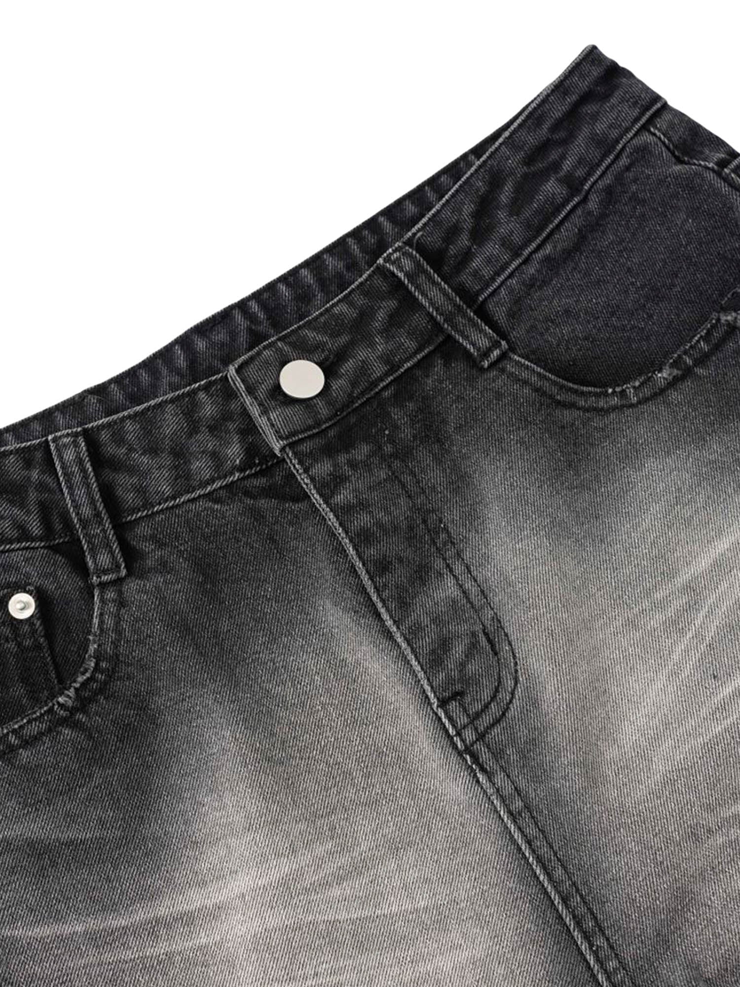 Thesupermade – High Street – Hip-Hop-Jeans im Used-Look 