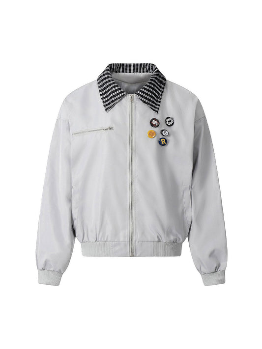 Veste de travail à coutures rétro