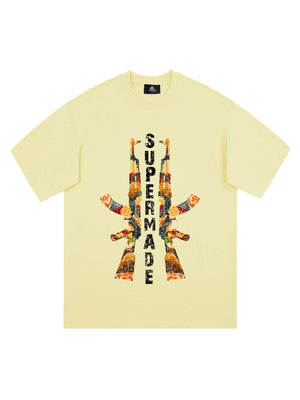 Original Funny AK Graphic Print T-shirt
