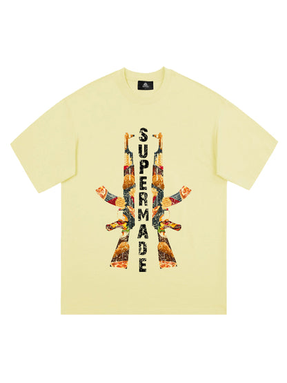 Original Funny AK Graphic Print T-shirt