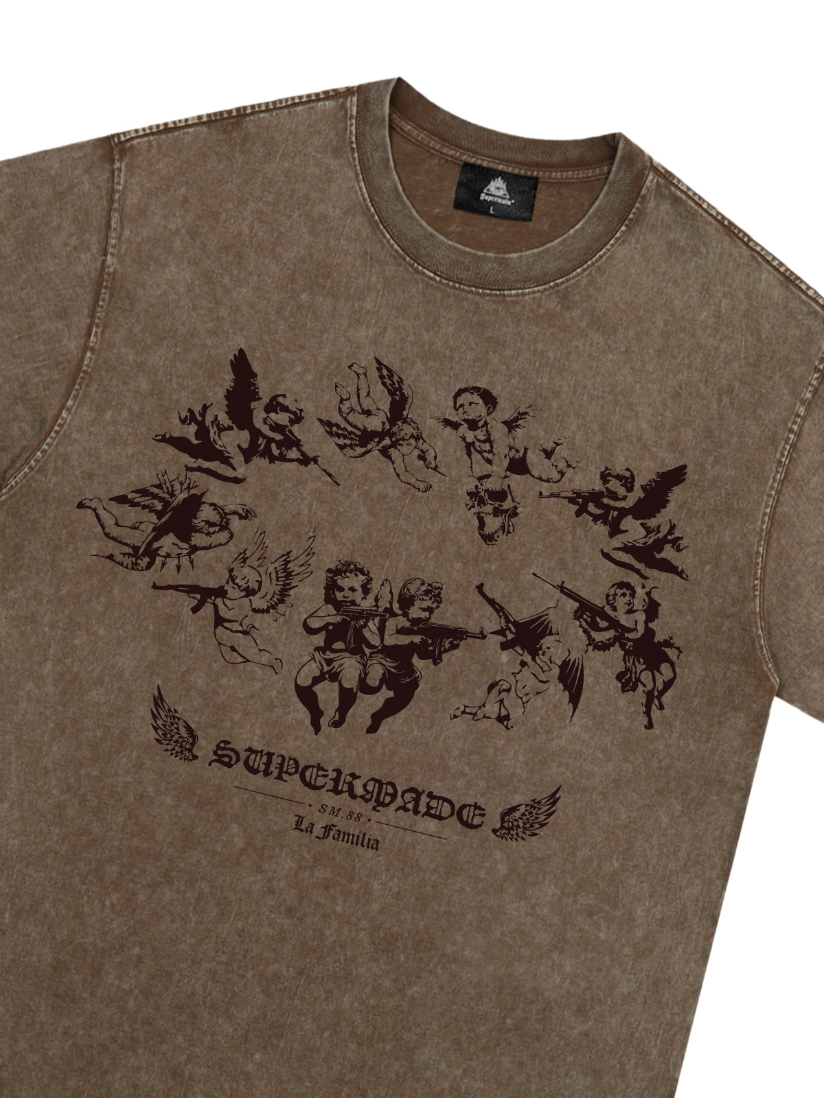 Original Vintage Angel Graphic Print T-Shirt