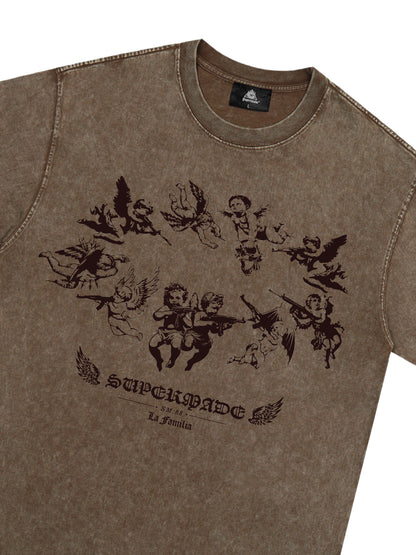 Original Vintage Angel Graphic Print T-Shirt