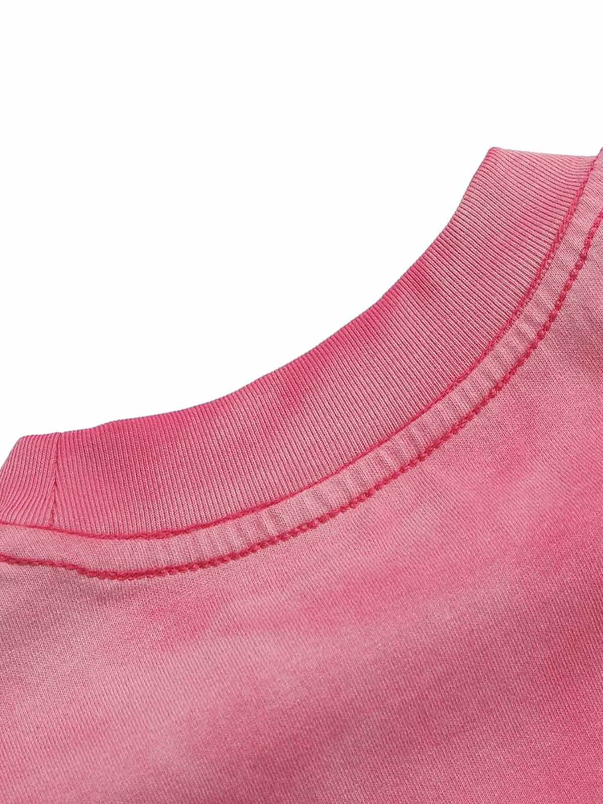 T-Shirt mit Retro-Farbverlauf und Grafik
