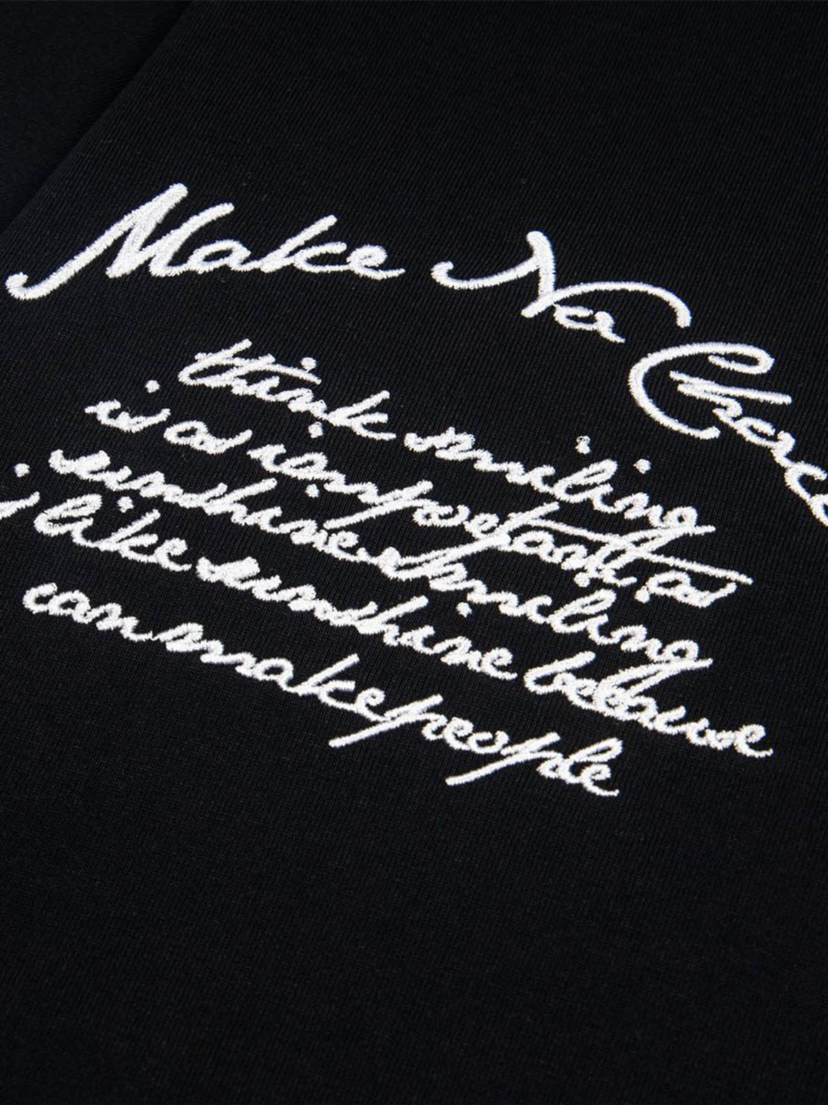 T-Shirt im Retro-Motorrad-Stil mit schwerem Patch-Stickerei
