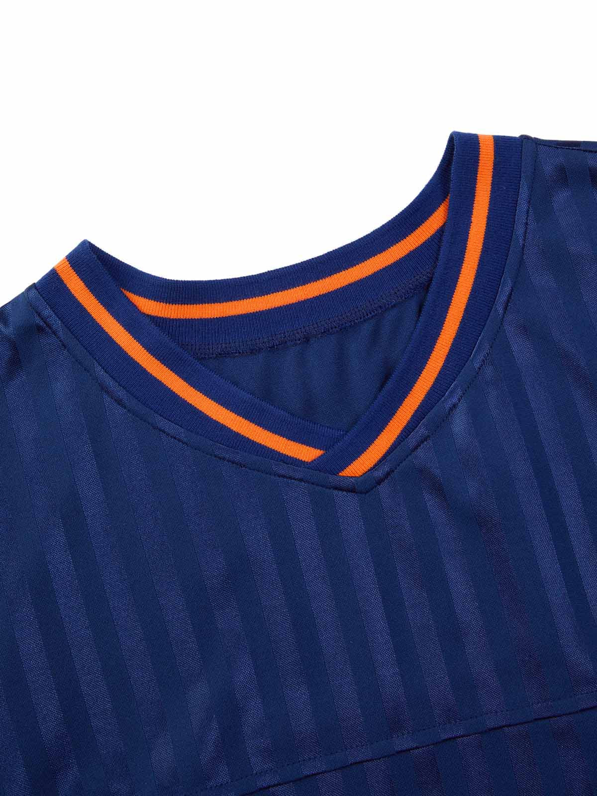 Original gestreiftes Baseball-Jersey-T-Shirt