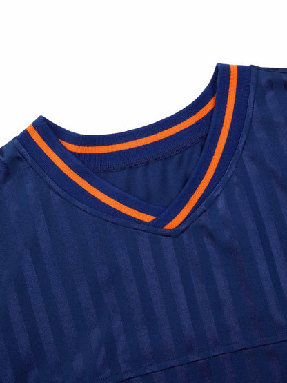 Original gestreiftes Baseball-Jersey-T-Shirt