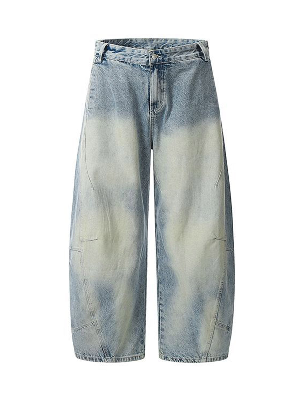 Thesupermade Distressed Filippi Shaped Baggy Jeans