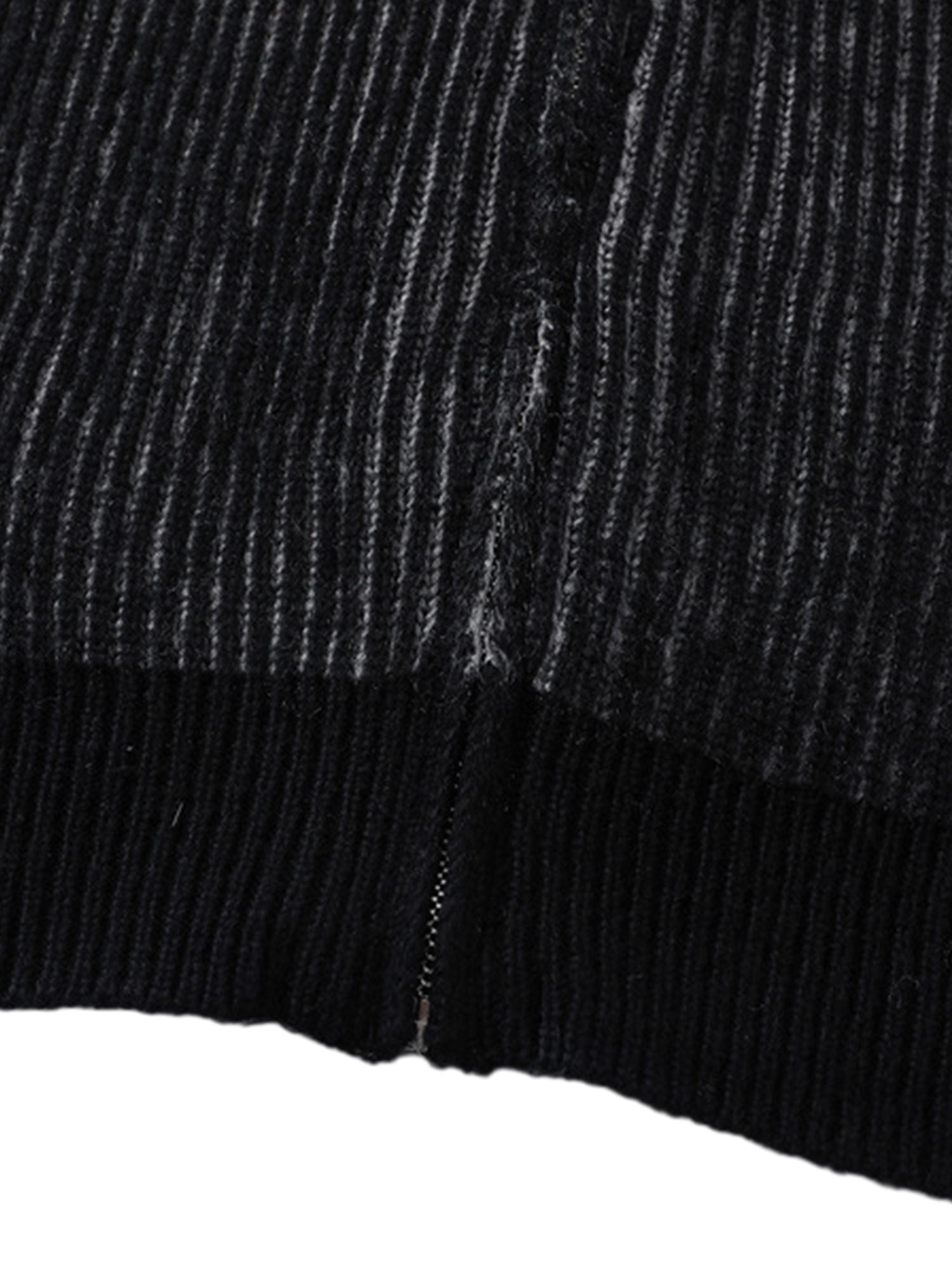 Cardigan à col montant et pull zippé Thesupermade
