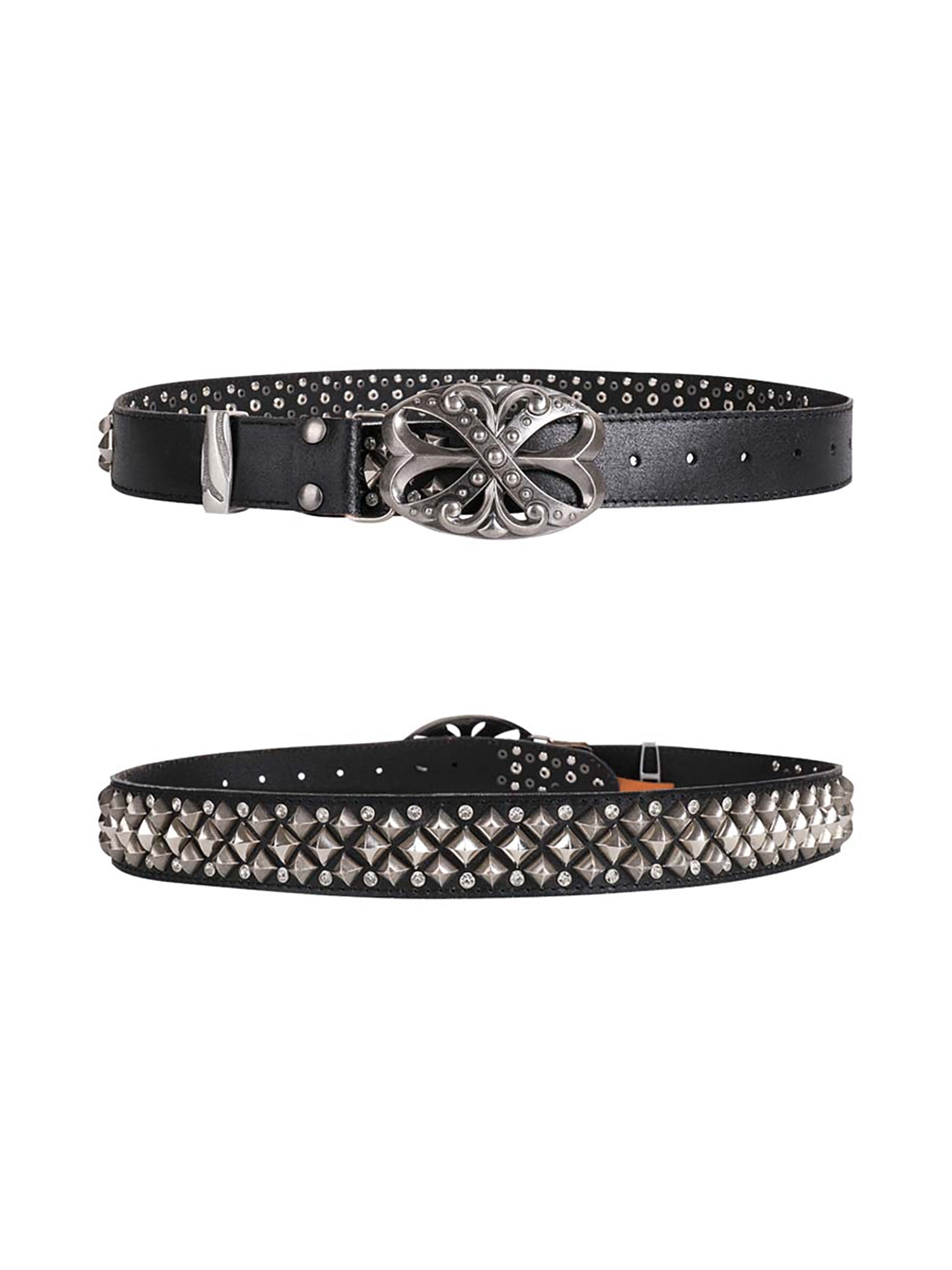Ceinture rétro punk strass Thesupermade - 2175
