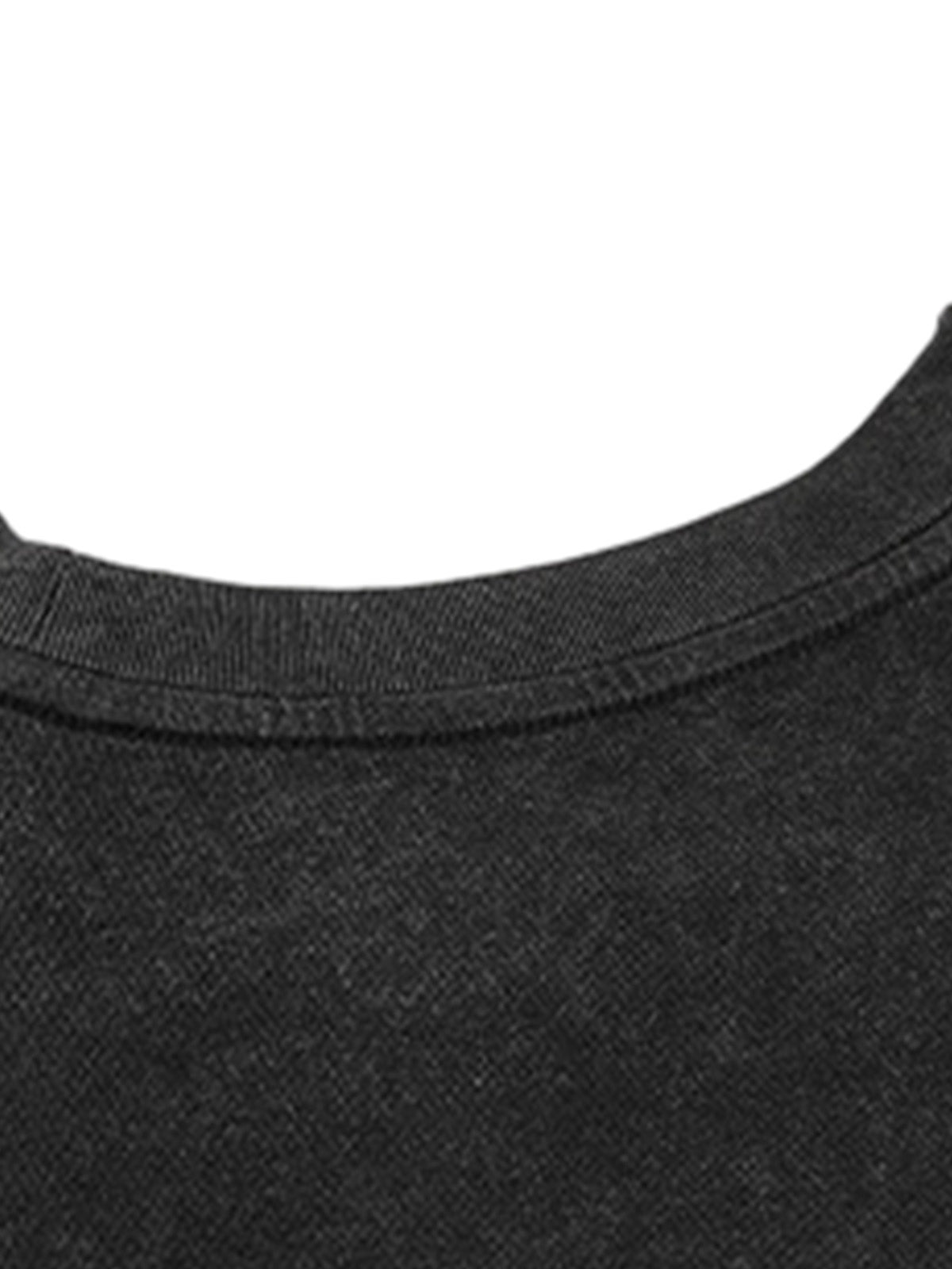 T-shirt oversize à imprimé graphique délavé