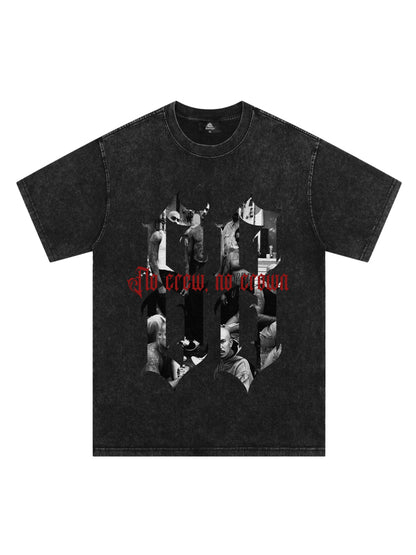 Original Photograph Letter Oversized Graphic T-Shirt