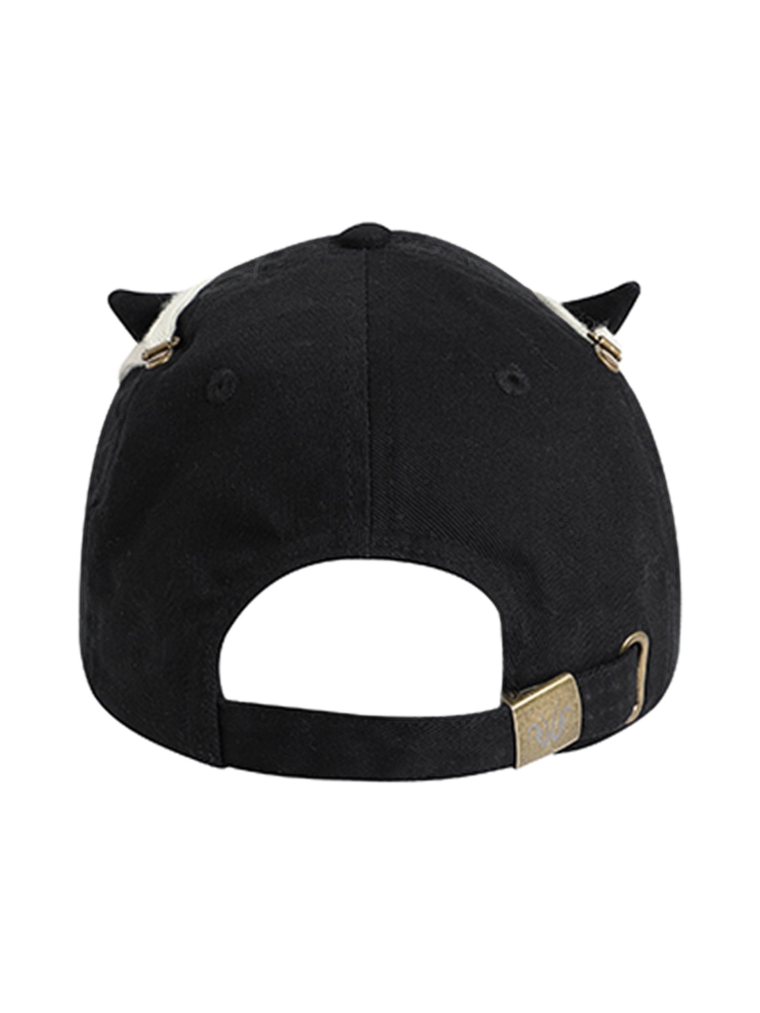 Thesupermade – Baseballkappe aus gewaschenem Denim mit Sternenmuster 