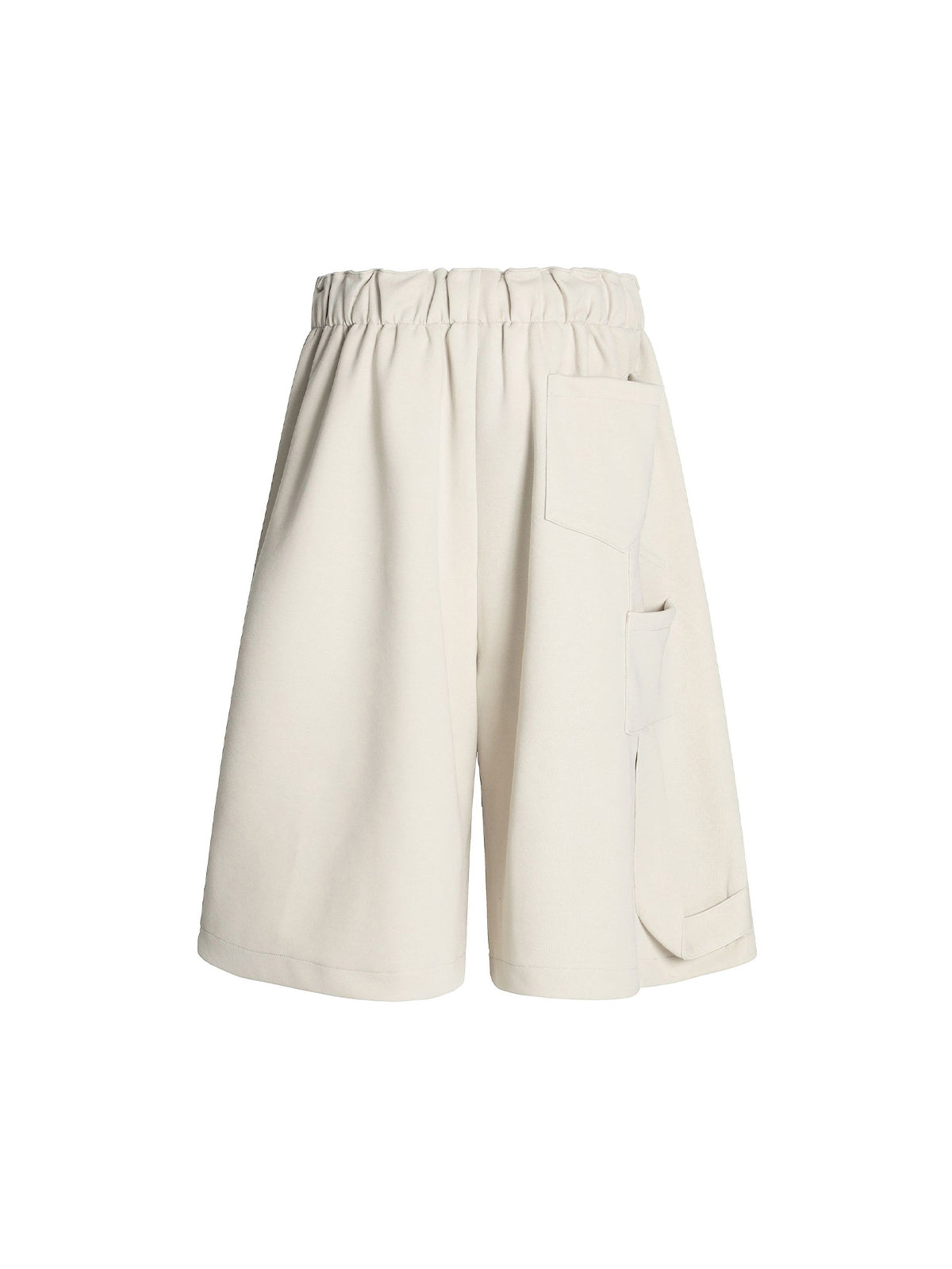 Side Pockets Drawstring Waist Casual Jorts
