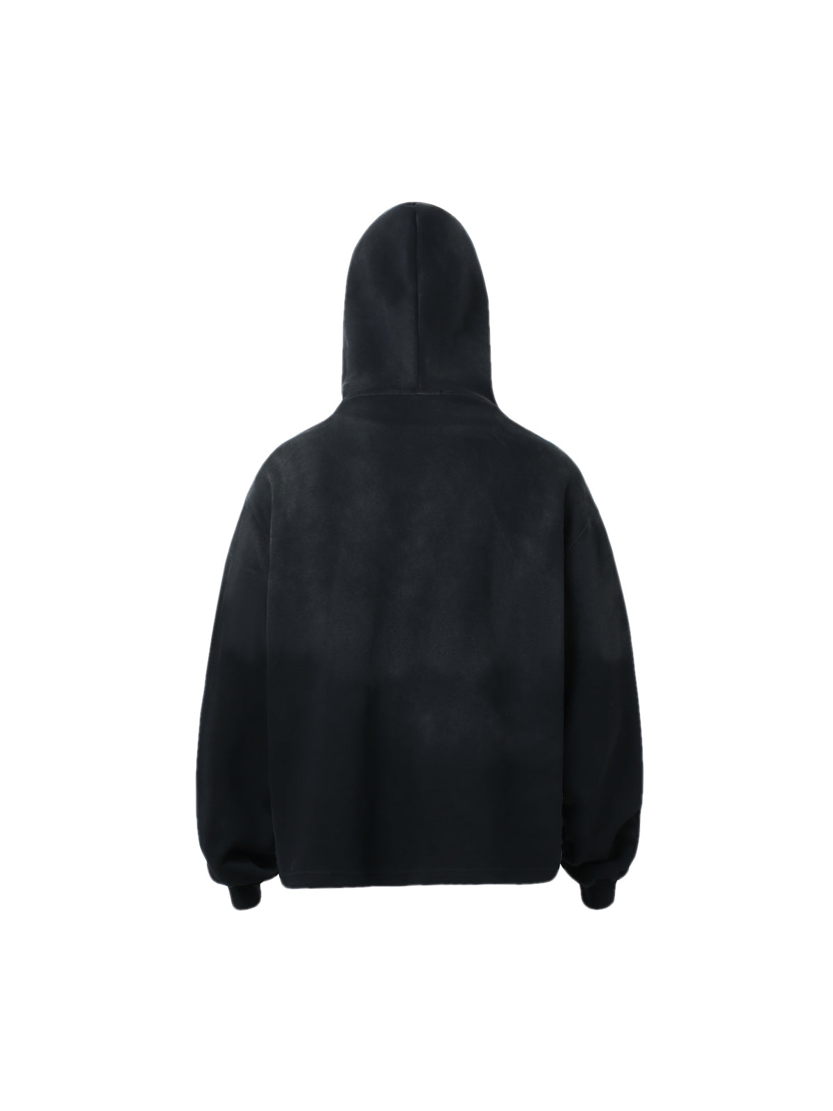 Thesupermade Gradient Blur Letter Hoodie