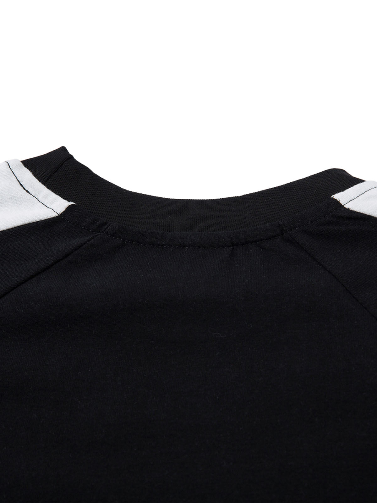 T-Shirt mit Motorrad-Aufdruck in Kontrastfarbe – 2325