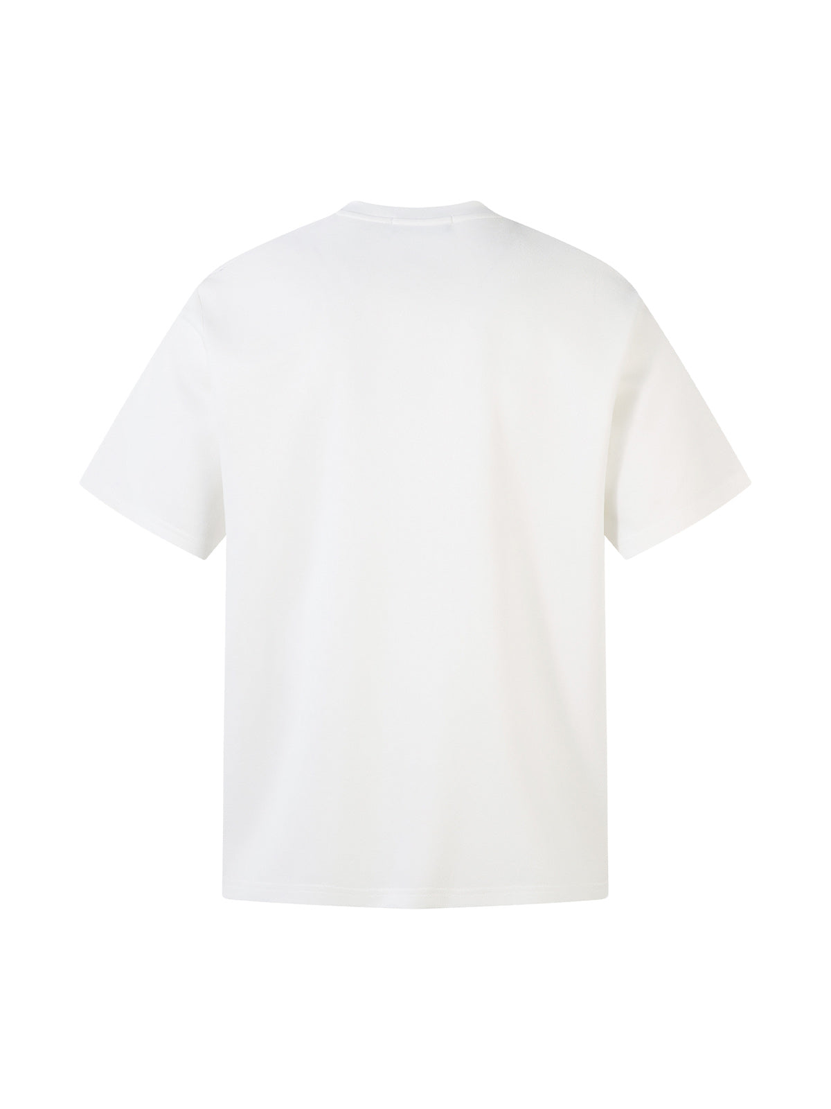 T-shirt rétro à fermeture éclair quart de tour en daim brodé