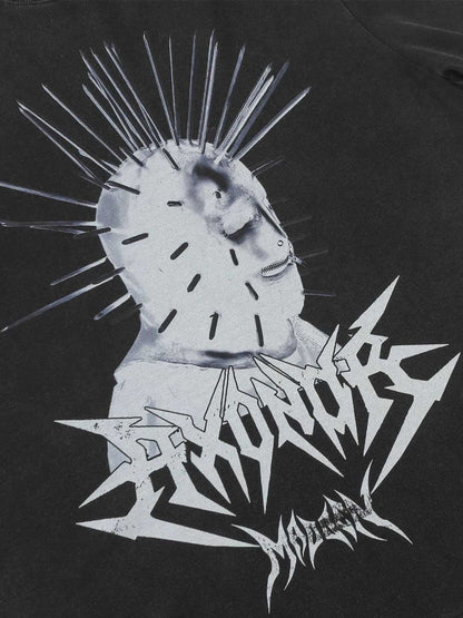 T-shirt graphique Street Dark Punk