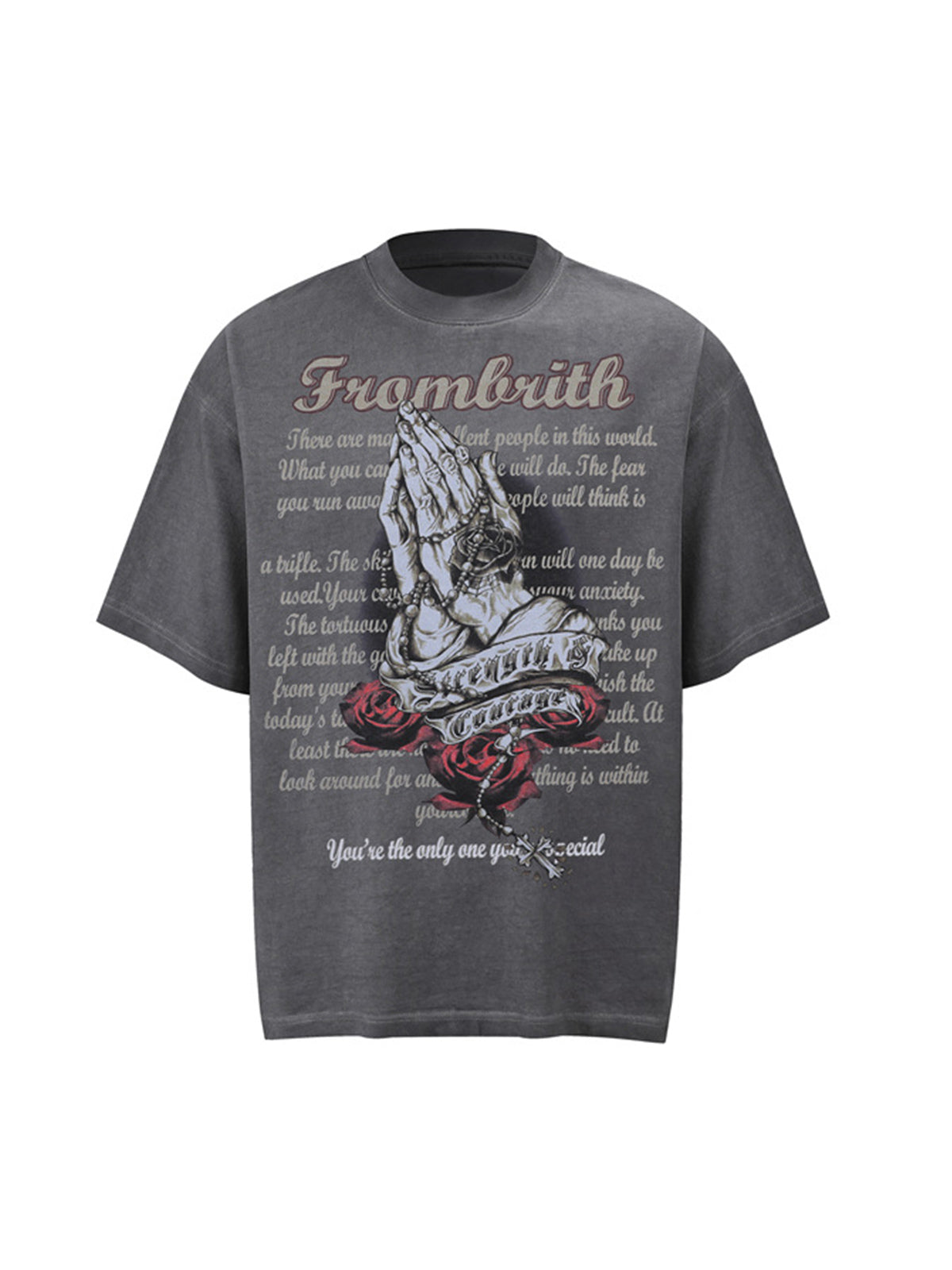 Inspirational Quote Graphic T-Shirt
