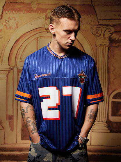 Original gestreiftes Baseball-Jersey-T-Shirt