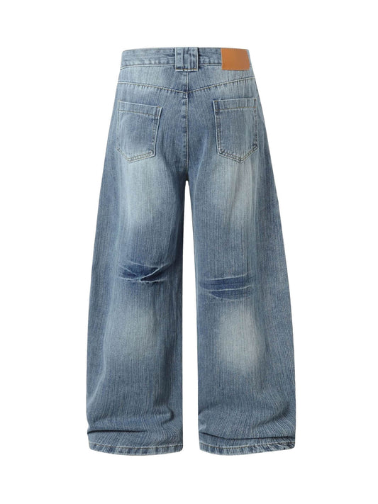 Retro Cleanfit Washed Baggy Jeans
