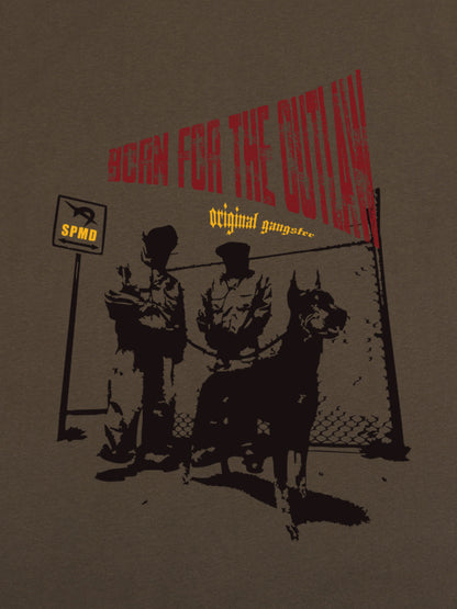 Original “Born for the Outlaw” Graphic Print T-Shirt