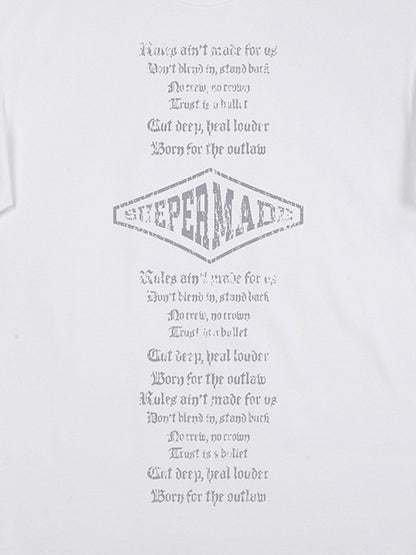 Original Letter Graphic T-Shirt
