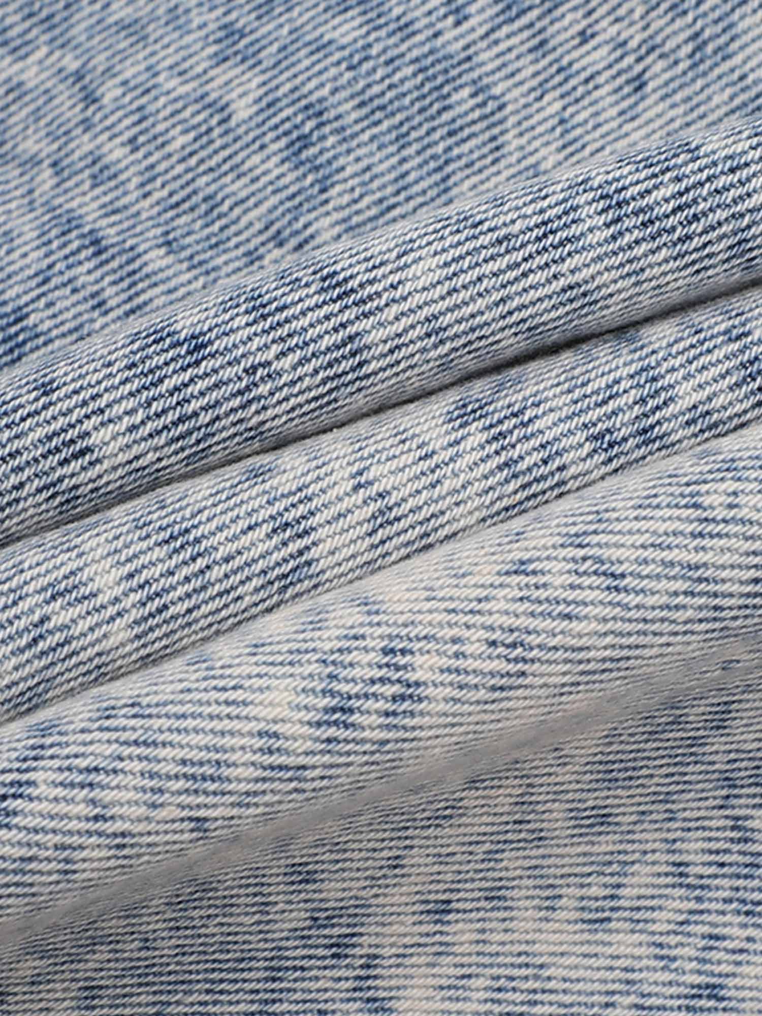 Veste en jean brodée Thorn de Thesupermade