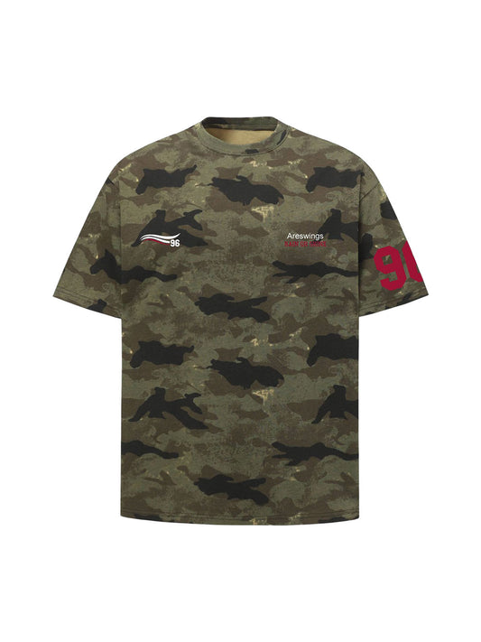 Camouflage NO.96 Print T-Shirt