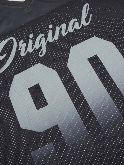 Number "90" Sports Jersey Print T-shirt