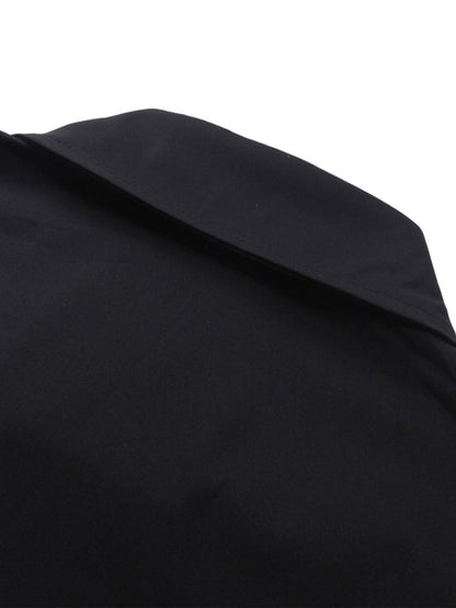 Oversize-Kurzarmhemd im Racing-Stil