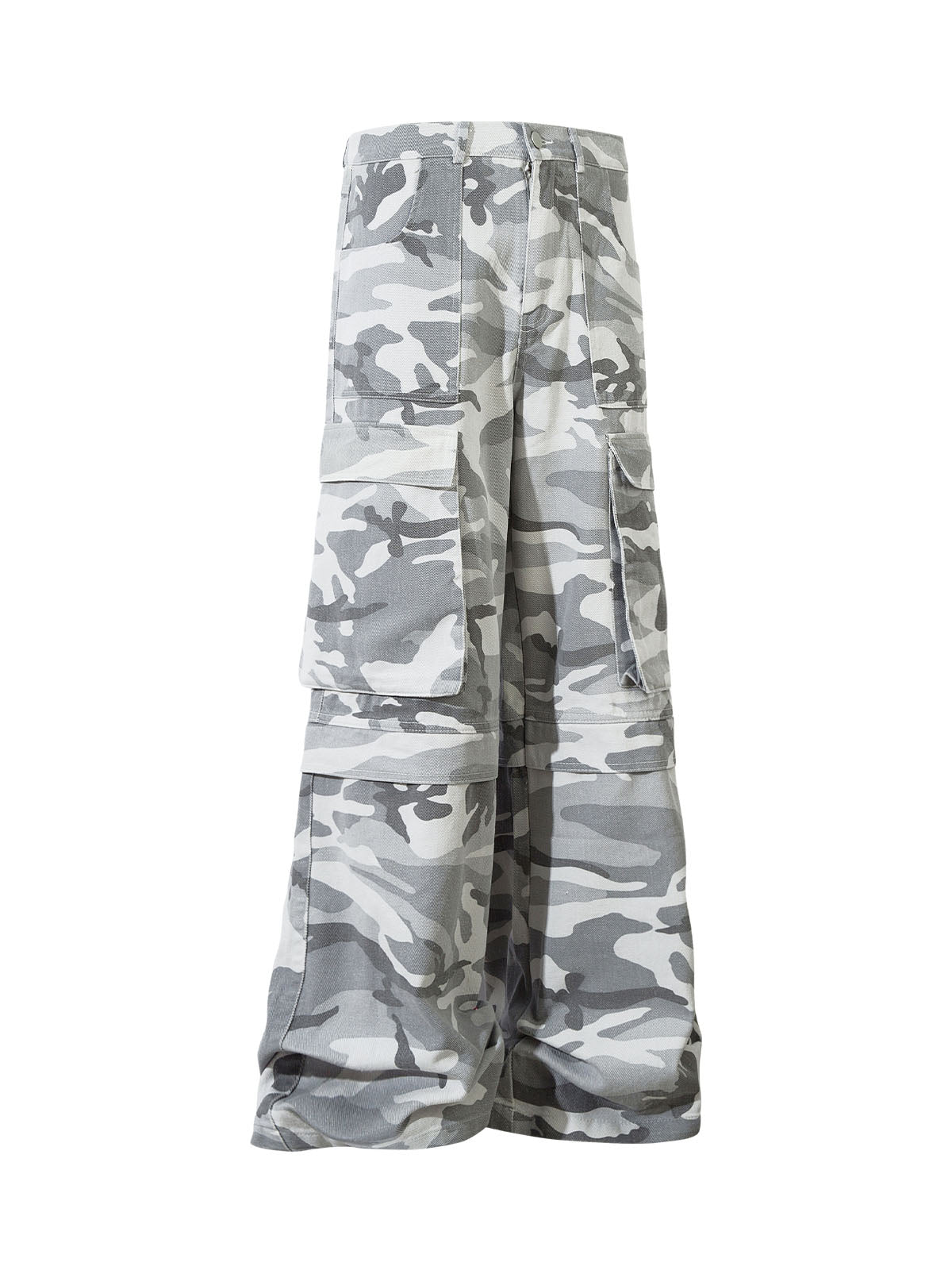 Camouflage-Cargohose mit mehreren Taschen - 2289