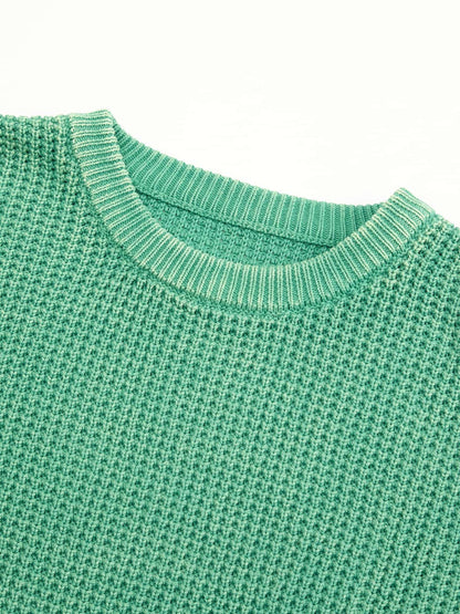 Pullover mit verwaschenem Old Label-Print im Retro-Look