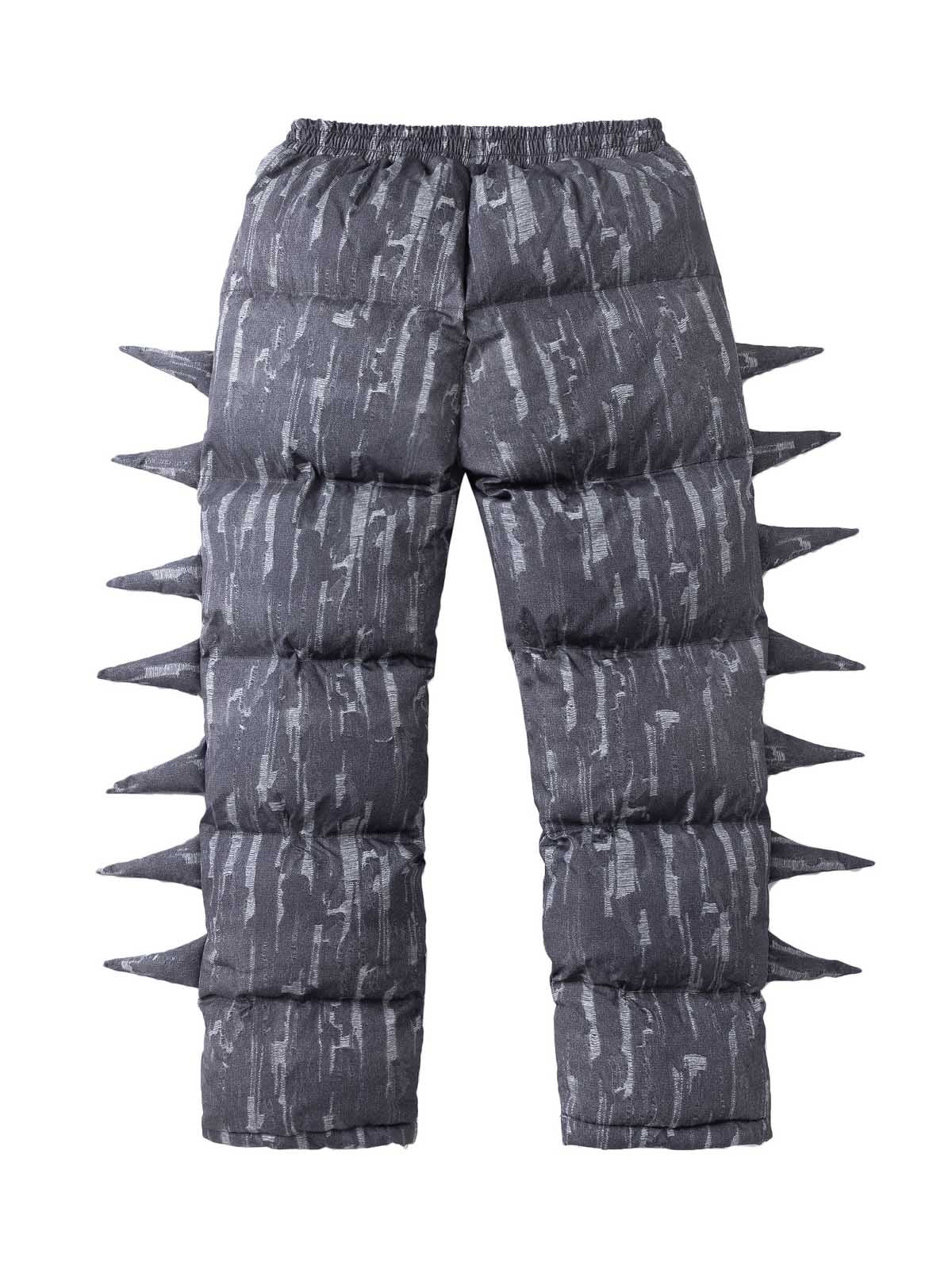 Pufferhose mit mehrfarbigem Horn