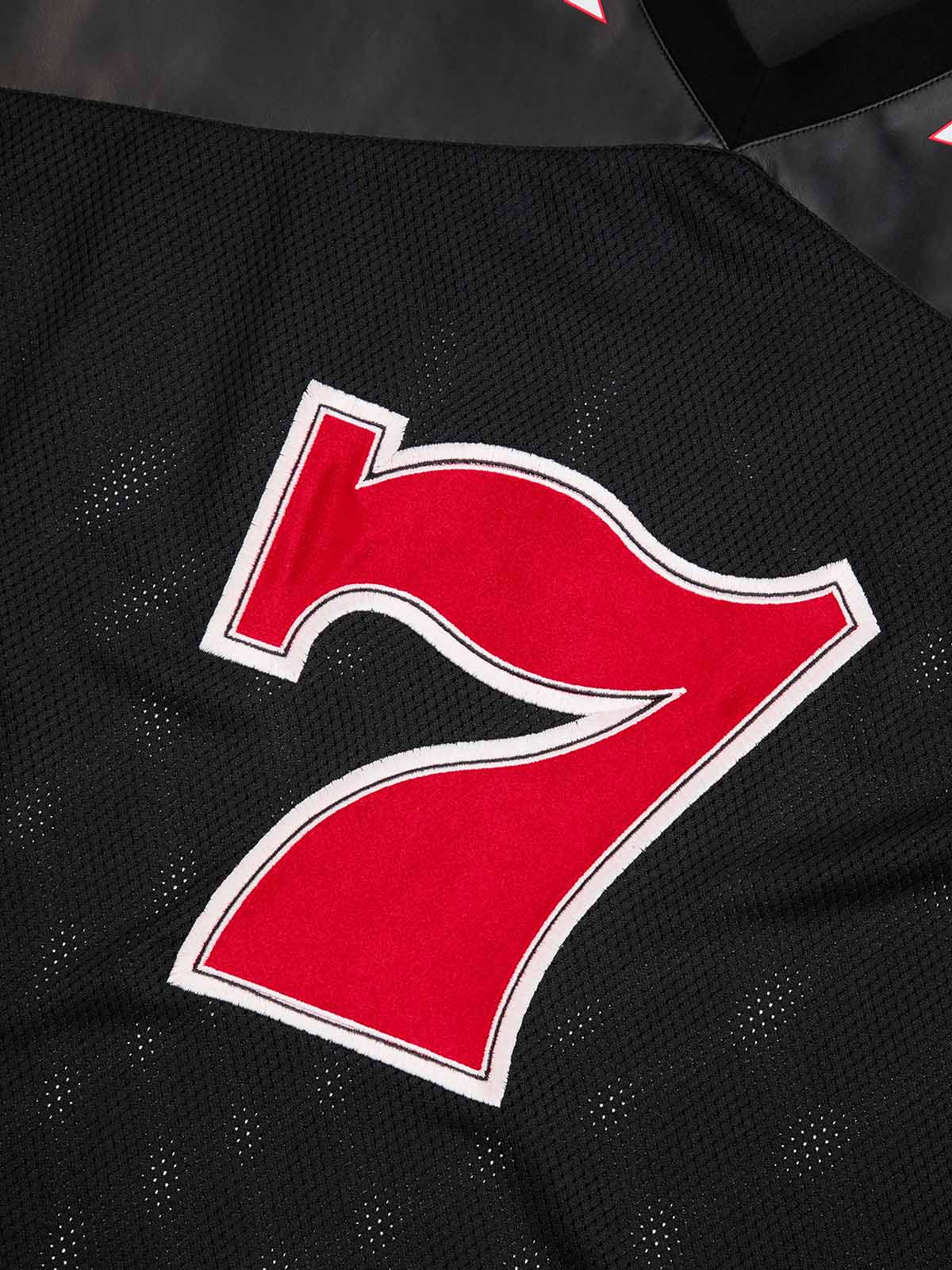 Original "SUPER 7" V-Neck Jersey T-SHIRT