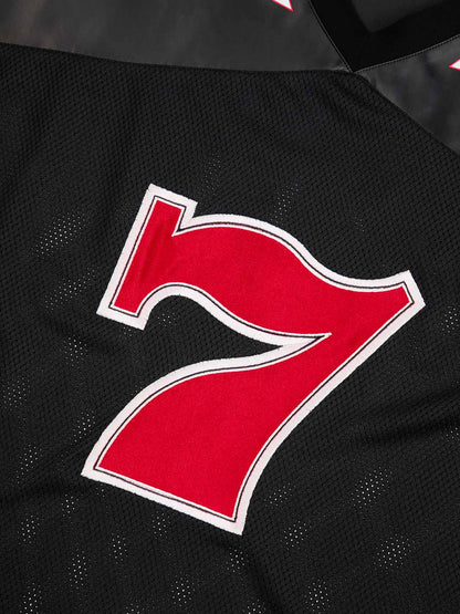 Original "SUPER 7" V-Neck Jersey T-SHIRT