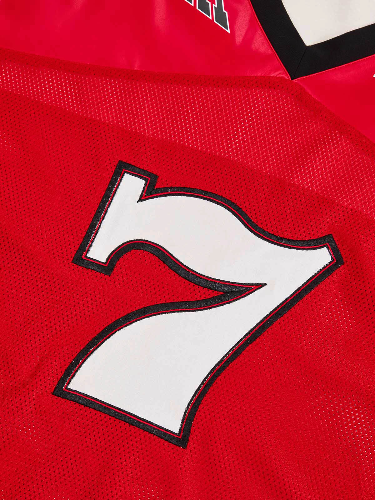 Original "SUPER 7" V-Neck Jersey T-SHIRT