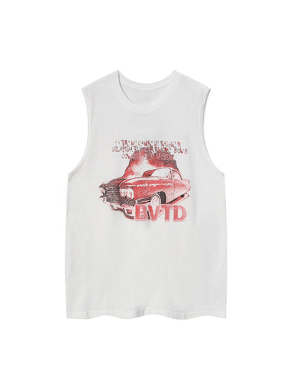 Street Racing Print Vest