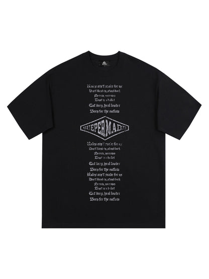Original Letter Graphic T-Shirt