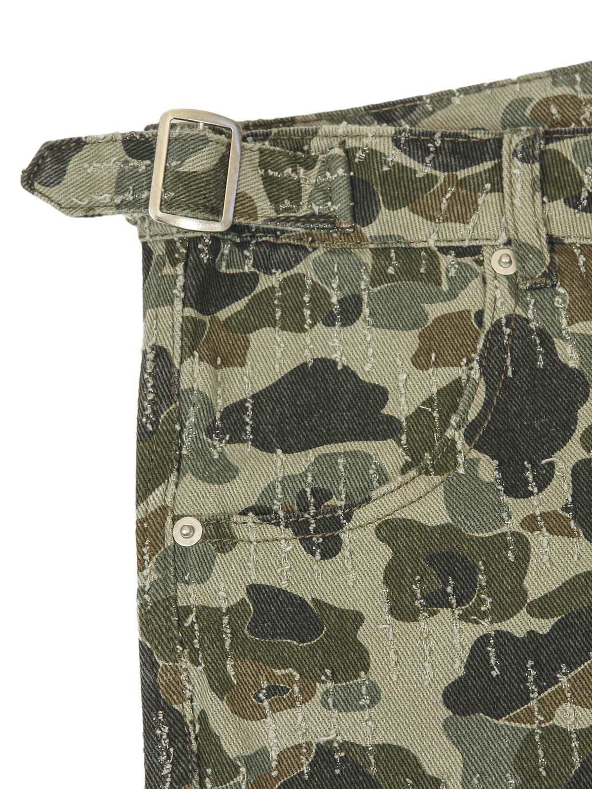 Camouflage Multi-Pocket Cargo Pants