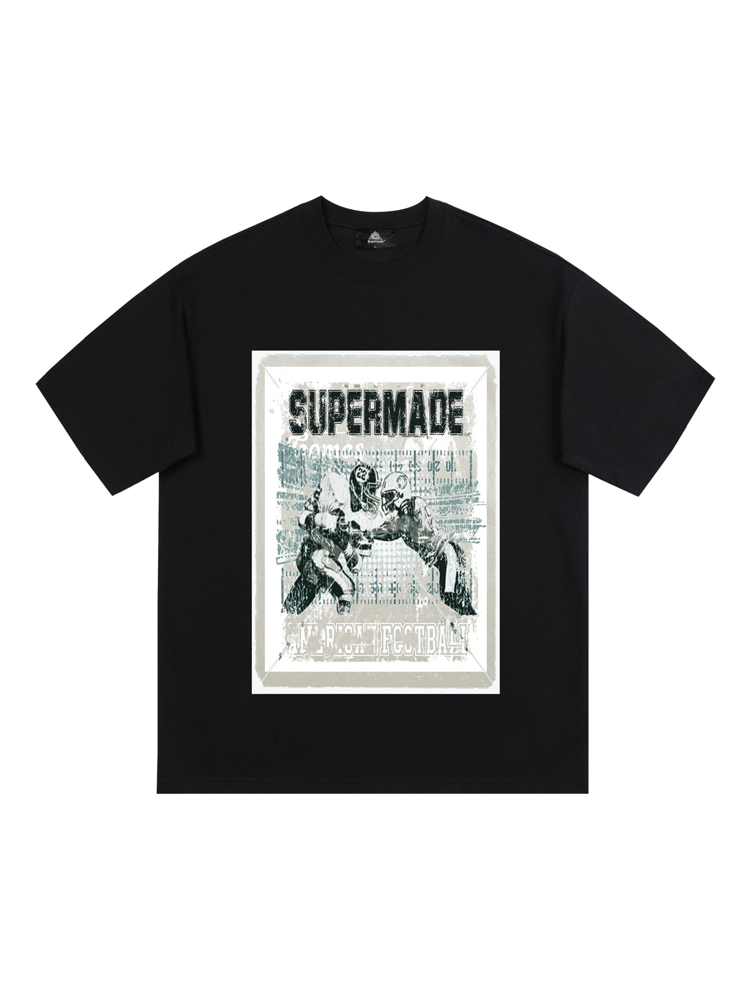 Super Bowl Football Print T-Shirt